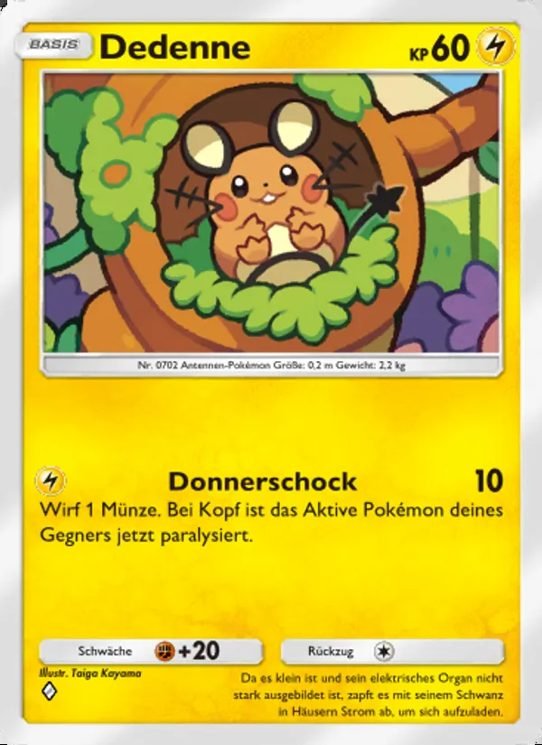 Pokémon TCG — Elektro 카드 18장 세트